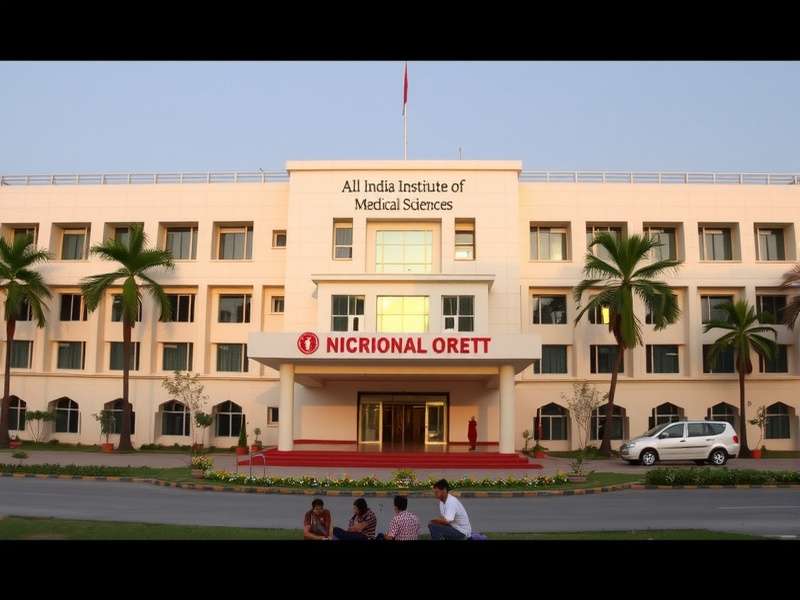 AIIMS Rishikesh Campus Building